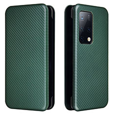 Funda de Cuero Cartera con Soporte Carcasa L02Z para Huawei Mate X2 Verde