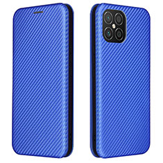 Funda de Cuero Cartera con Soporte Carcasa L02Z para Huawei Nova 8 SE 4G Marron