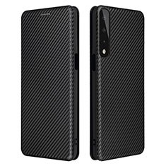 Funda de Cuero Cartera con Soporte Carcasa L02Z para LG Stylo 7 Negro