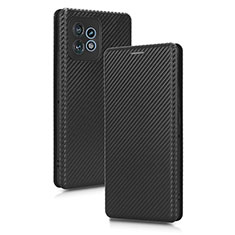 Funda de Cuero Cartera con Soporte Carcasa L02Z para Motorola Moto Edge 40 Pro 5G Negro