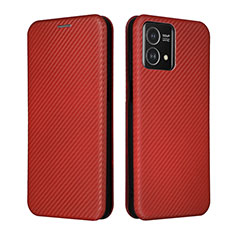 Funda de Cuero Cartera con Soporte Carcasa L02Z para Motorola Moto G Stylus (2023) 4G Marron