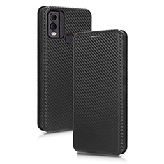 Funda de Cuero Cartera con Soporte Carcasa L02Z para Nokia C22 Negro