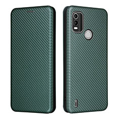 Funda de Cuero Cartera con Soporte Carcasa L02Z para Nokia G11 Plus Verde