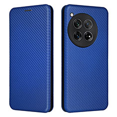 Funda de Cuero Cartera con Soporte Carcasa L02Z para OnePlus 12 5G Azul