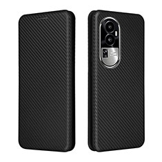 Funda de Cuero Cartera con Soporte Carcasa L02Z para Oppo Reno10 Pro+ Plus 5G Negro