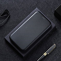 Funda de Cuero Cartera con Soporte Carcasa L02Z para Realme C31 Negro