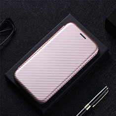 Funda de Cuero Cartera con Soporte Carcasa L02Z para Realme Narzo 60 5G Oro Rosa