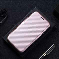 Funda de Cuero Cartera con Soporte Carcasa L02Z para Realme Narzo 60 Pro 5G Oro Rosa