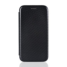 Funda de Cuero Cartera con Soporte Carcasa L02Z para Samsung Galaxy A01 SM-A015 Negro