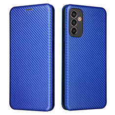 Funda de Cuero Cartera con Soporte Carcasa L02Z para Samsung Galaxy F13 4G Azul