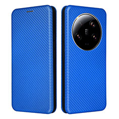 Funda de Cuero Cartera con Soporte Carcasa L02Z para Xiaomi Mi 13 Ultra 5G Azul