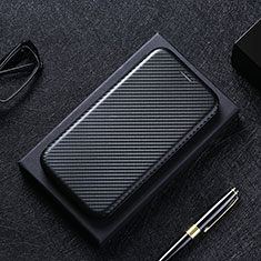 Funda de Cuero Cartera con Soporte Carcasa L02Z para Xiaomi Redmi 9i Negro