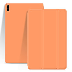 Funda de Cuero Cartera con Soporte Carcasa L03 para Huawei MatePad Pro Naranja