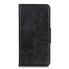 Funda de Cuero Cartera con Soporte Carcasa L03 para Motorola Moto E6s (2020) Negro