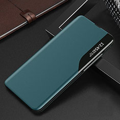 Funda de Cuero Cartera con Soporte Carcasa L03 para Oppo Find X3 Pro 5G Verde