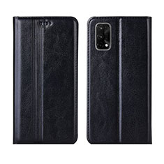 Funda de Cuero Cartera con Soporte Carcasa L03 para Realme X7 5G Negro