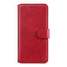 Funda de Cuero Cartera con Soporte Carcasa L03 para Samsung Galaxy A11 Rojo