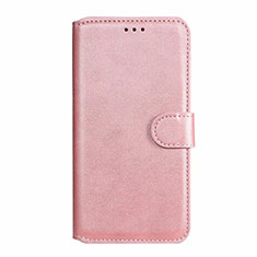 Funda de Cuero Cartera con Soporte Carcasa L03 para Samsung Galaxy M11 Oro Rosa