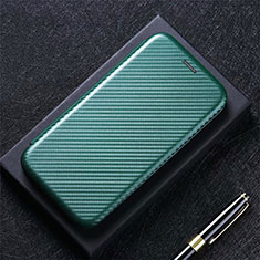 Funda de Cuero Cartera con Soporte Carcasa L03 para Samsung Galaxy S20 FE ((2022)) 5G Verde