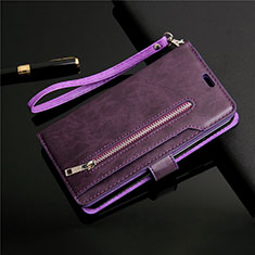 Funda de Cuero Cartera con Soporte Carcasa L03 para Samsung Galaxy S20 Plus 5G Morado