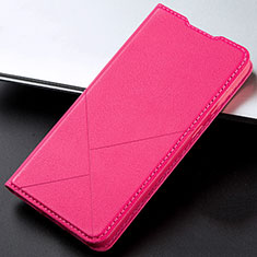 Funda de Cuero Cartera con Soporte Carcasa L03 para Vivo S1 Pro Rosa Roja