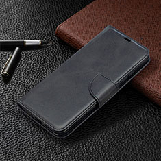 Funda de Cuero Cartera con Soporte Carcasa L03 para Xiaomi POCO C3 Negro