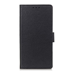 Funda de Cuero Cartera con Soporte Carcasa L03 para Xiaomi Redmi 9i Negro