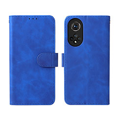 Funda de Cuero Cartera con Soporte Carcasa L03Z para Huawei Honor 50 5G Azul