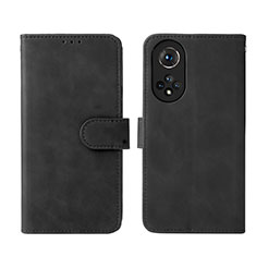 Funda de Cuero Cartera con Soporte Carcasa L03Z para Huawei Nova 9 Negro