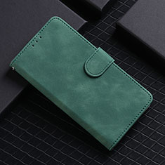 Funda de Cuero Cartera con Soporte Carcasa L03Z para Realme 7i RMX2193 Verde