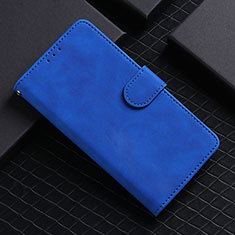 Funda de Cuero Cartera con Soporte Carcasa L03Z para Realme C25Y Azul