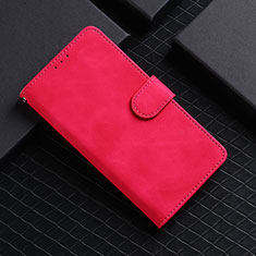 Funda de Cuero Cartera con Soporte Carcasa L03Z para Realme GT 5G Rosa Roja