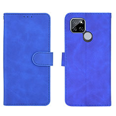 Funda de Cuero Cartera con Soporte Carcasa L03Z para Realme Q2i 5G Azul