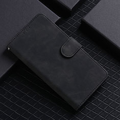 Funda de Cuero Cartera con Soporte Carcasa L03Z para Realme V25 5G Negro