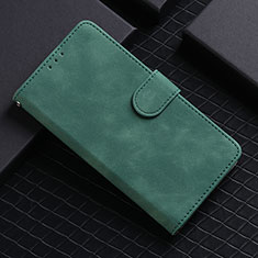 Funda de Cuero Cartera con Soporte Carcasa L03Z para Realme V25 5G Verde