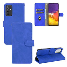 Funda de Cuero Cartera con Soporte Carcasa L03Z para Samsung Galaxy M54 5G Azul