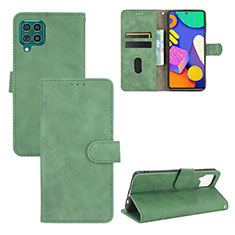 Funda de Cuero Cartera con Soporte Carcasa L03Z para Samsung Galaxy M62 4G Verde