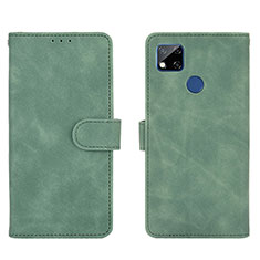 Funda de Cuero Cartera con Soporte Carcasa L03Z para Xiaomi Redmi 10A 4G Verde