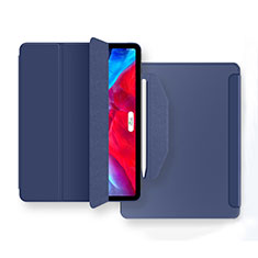 Funda de Cuero Cartera con Soporte Carcasa L04 para Apple iPad Air 5 10.9 (2022) Azul