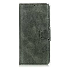 Funda de Cuero Cartera con Soporte Carcasa L04 para Huawei Honor 30 Verde