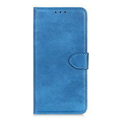 Funda de Cuero Cartera con Soporte Carcasa L04 para Huawei Mate 40E Pro 5G Azul Cielo