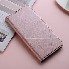 Funda de Cuero Cartera con Soporte Carcasa L04 para Huawei P30 Lite New Edition Oro Rosa