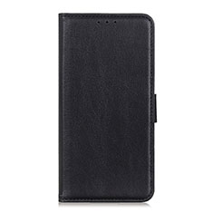 Funda de Cuero Cartera con Soporte Carcasa L04 para Oppo A53s Negro