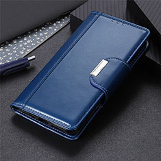 Funda de Cuero Cartera con Soporte Carcasa L04 para Realme 6 Azul