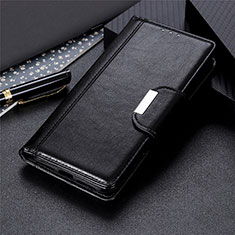 Funda de Cuero Cartera con Soporte Carcasa L04 para Samsung Galaxy A20s Negro