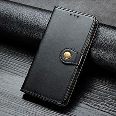 Funda de Cuero Cartera con Soporte Carcasa L04 para Samsung Galaxy A31 Negro