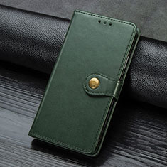 Funda de Cuero Cartera con Soporte Carcasa L04 para Samsung Galaxy A31 Verde