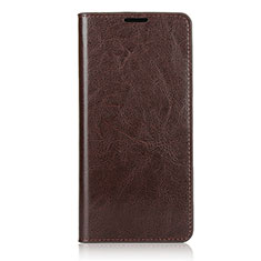 Funda de Cuero Cartera con Soporte Carcasa L04 para Samsung Galaxy A71 5G Marron