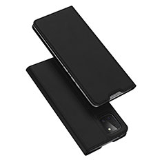 Funda de Cuero Cartera con Soporte Carcasa L04 para Samsung Galaxy M60s Negro