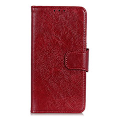 Funda de Cuero Cartera con Soporte Carcasa L04 para Samsung Galaxy Note 20 Plus 5G Rojo Rosa
